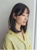 ロディーナコク 大口 新子安(rodina.coc)&nbsp;ミルクティーブロンド/ダークブルー/デジタルパーマ/大口新子安