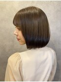 王道ナチュラルストレートボブ