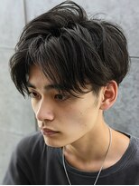 マナ 阪神尼崎(MANAZ) メンズ/メンズカット/ショートカット/センターパート/ショート