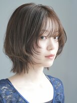 インセプション 銀座(INCEPTION) ボブレイヤー/丸顔/前髪あり/絶壁解消/20代/30代/40代/くびれ