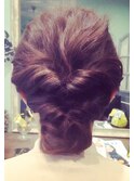 ヨーロピアンテイスト大人クラシカルヘアセットアレンジ