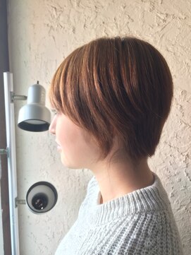 ギミック ヘア ファクトリー(gimmick hair factory) お手入れ簡単ショート