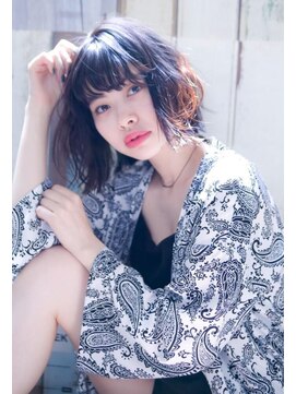 エース (ACE) ACE LA ウエットミディ×重めバング