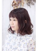 バイオレットアッシュボブ