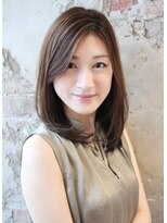 アフロート ルヴア(AFLOAT RUVUA)&nbsp;AFLOAT RUVUA新宿　高橋京佳の『年齢問わず人気な流れる前髪』
