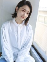 バース(BIRTH)&nbsp;天神【BIRTH】くすみカラーぱっつんボブウルフボブウルフボブ7