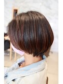 丸みがポイント！ローレイヤーボブ　CALI・田町・三田・CHIAKI