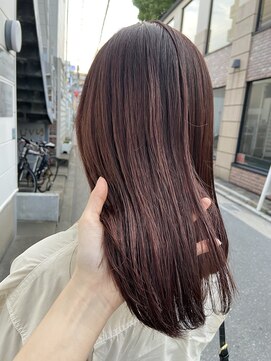 ビール 西新店(BEER) 【ジュリ】色持ち重視 /ピンクブラウン