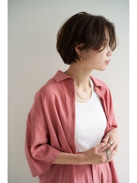 ビュート ヘアー ジョージ(Beaut Hair GEORGE) バームでシアーなショートボブ