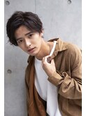 小久保style☆透明感ブリーチなしアッシュニュアンスマッシュ