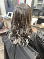 リュクレア(Luclea)&nbsp;バレイヤージュ×ホワイトラベージュ