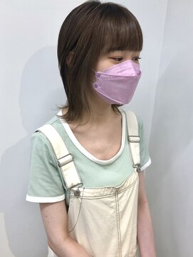 エイト 三軒茶屋店(EIGHT) ソフトウルフ×インナーカラー