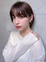 オーブ ヘアーベール 谷山店(AUBE HAIR veil)&nbsp;20代・30代_丸み可愛いミニボブ