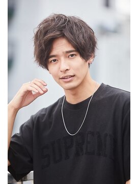 クレスト 草津店(CREST) マッシュツーブロックメンズパーママッシュ