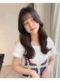 メルティーカラーフェミニンロング似合わせカット[原宿/表参道]