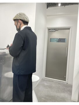 ケプカ(KEPKA) メンズ　ホワイトヘア　ハイトーン