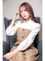 アフェクト 上大岡(affect)&nbsp;斜めバング/グレージュカラー/シルキーベージュ/上大岡