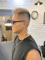 ニューモヘアー 立川(Pneumo hair) フェード×ハイトーン^ ^