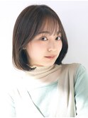 ボブ/透明感カラー/髪質改善/ナチュラルスタイル/川越/川越駅