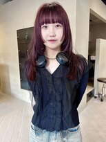 ヘアー アイス ルーチェ(HAIR ICI LUCE)&nbsp;姫カット/ウルフカット/レイヤーカット/ディープレッド/城倉