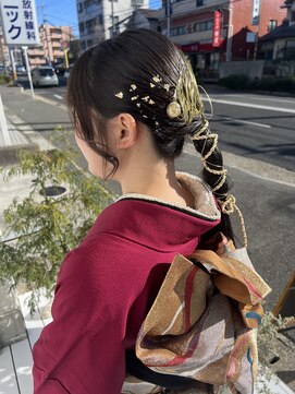 クーラクール(coeur a coeur.) 成人式ヘアセット