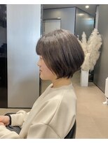 ハルキ ミナト ジャパン オオサカ(HARUKI MINATO japan OSAKA)&nbsp;40代50代60代白髪マッシュショートボブ大人美人くびれ髪質改善