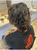 スパイラルパーマ