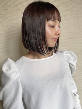 ヴォアソルヂェガーデン(Voasorte GARDEN) 【Voasorte GARDEN】前下がりボブ