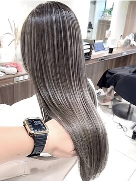 アッシュ 大宮店(Ash) ラテブラウンバレイヤージュ