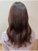 30代40代大人可愛い髪質改善カラーラベンダーグレージュ透明感