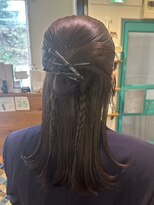 ミンティング(MINTing) 結婚式ヘア/韓国ヘア/ミディアムアレンジ/恵比寿