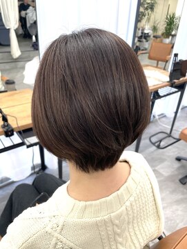 ラベスト バイ セロ 池袋メトロポリタン前(LOVEST by CERO) ★20代30代40代◎13トーン明るめの白髪染めスタイル