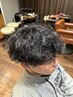 NEW【メンズ限定】カット+頭皮ケアトリートメント+クイックスパ(眉カット付)