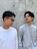 【松村限定】大人メンズパーマクーポン（顔剃り込み）　￥9.900～