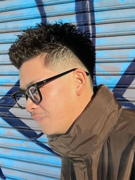 シザーズ(SCISSORS) スパイキーショート/フェード/仏陀パーマ/郡山/理容室