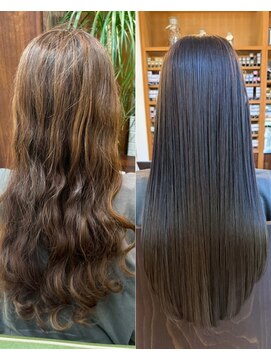 メロウ ヘア(mellow hair) 髪質改善ストレート