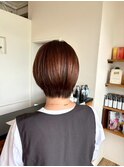 上品ナチュラルな小顔ショート