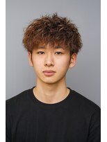 ヘアーアンドスパ アウローラ(AURORA)&nbsp;ツイストスパイラルパーマツーブロック刈り上げマッシュショート