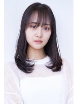 ハバナ 天神(HAVANA) 20代30代ミディアム顔周りレイヤーカット髪質改善トリートメント