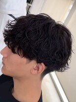 フィフス 渋谷(fifth)&nbsp;渋谷波巻きスパイラルパーマメンズカット刈り上げマッシュ無造作