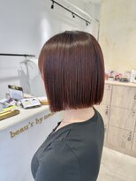 ビューバイネオリーブ 用賀店(Beau'r by neolive)&nbsp;黒髪クラゲヘアーオリーブグレー小顔ココアベージュ[用賀]