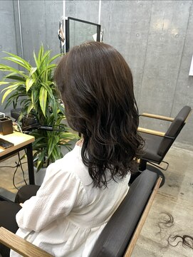 カフカヘア 吉祥寺店(kafka hair) ふわっとオリーブベージュ/イルミナカラー/吉祥寺
