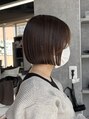 エスキス(ESQUISSE) どこから見られても綺麗、可愛いパツっとボブ
