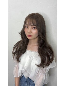ウル 関内(uru) 小顔見せレイヤー×オリーブグレージュ