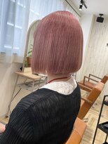 メイクス 町田(MAYKS)&nbsp;縮毛矯正毛にも叶う！ピンクカラー