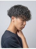 マッシュ×プードルパーマ