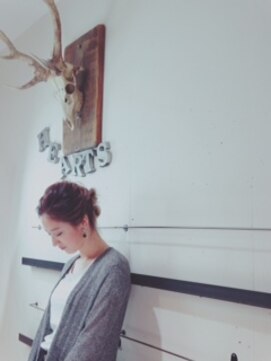 ピースラビングプラスハーツ(PEACE LOVING+HEARTS) ふわふわナチュラル☆アップスタイル