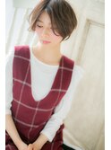 *mod's姪浜*…センターパートで引き締め!”大人顔”ボブc