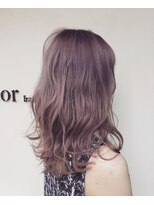 ヘアーメイク コル 和泉府中店(hair make cor) ピンクベージュ