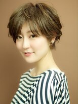ベック ヘアサロン(BEKKU hair salon)&nbsp;別宮聖一　パーマでスタイリングが簡単な大人ショート